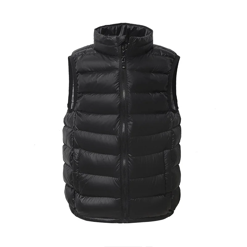 NEW Kids Vest Coat Autumn Winter Ultra Light White Duck Down Jackets for Boy Girl Sleeveless Waistcoats Kid Fluffy Warm Snowsuit