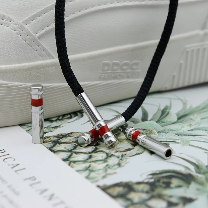 WeiouLace Tips 25.3*5.2mm Women Sneaker Canvas Boot Brightcolor Elegant String Metal Aglets Rope High-Rank Heads 20pcs Wholesale