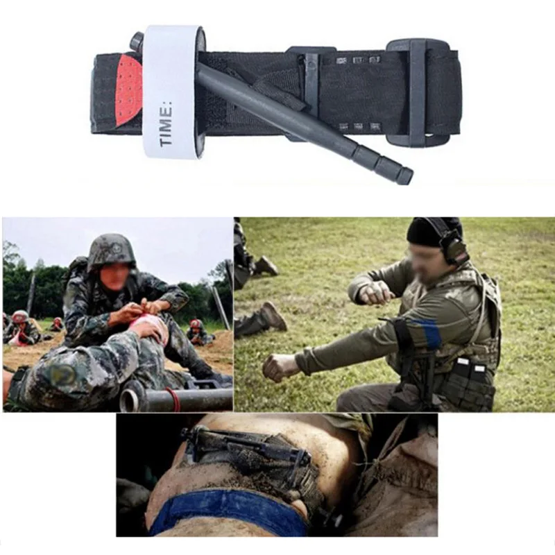 Spin Type OneHanded Outdoor Tactical First Aid Tourniquet Outdoor
