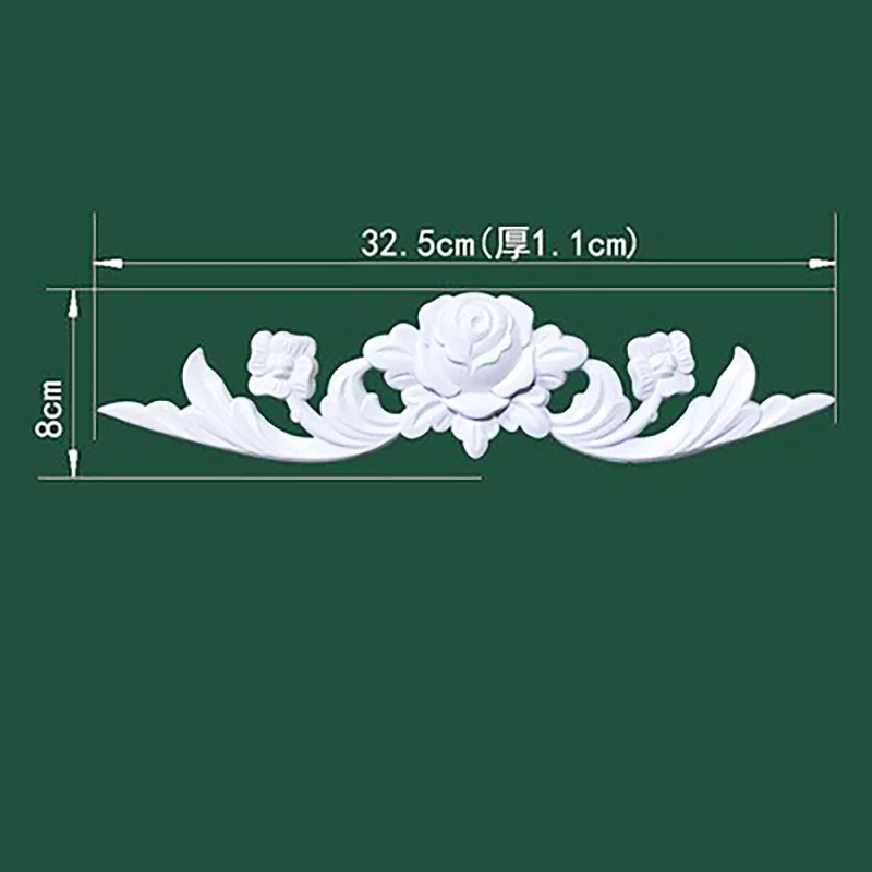 Furniture decorative accessories flower non-wood carving carved applique corner wall applique door furniture wood carving decora
