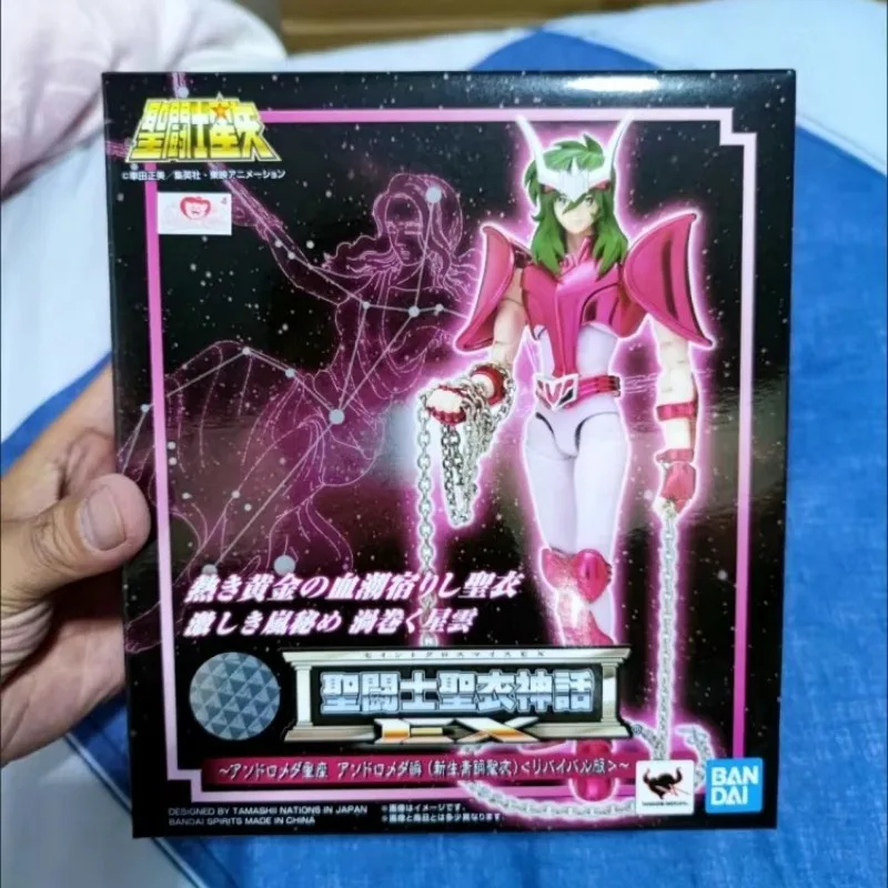 

New 17cm Saint Seiya Myth Cloth Ex Andromeda Shun Final Bronze Cloth Scorpio Anime Action Figures Model Toy Gifts in stock