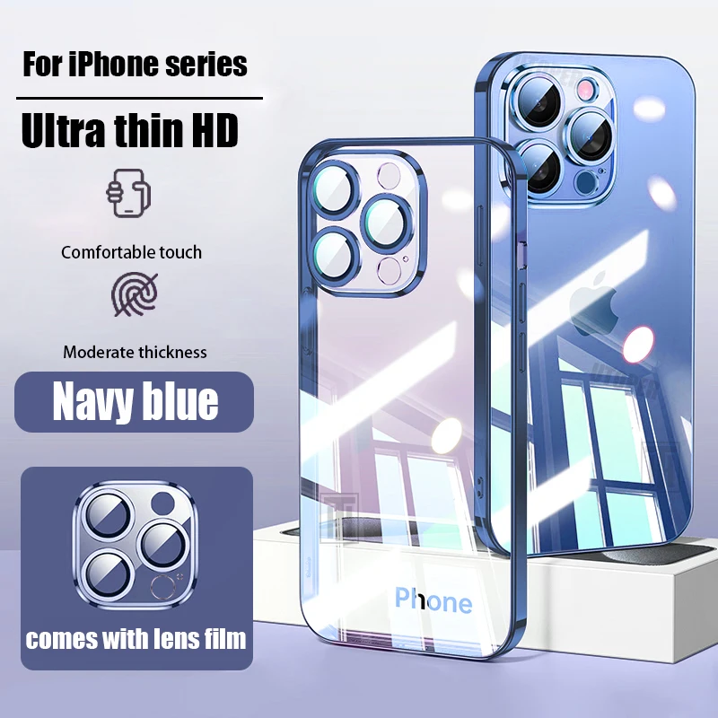 Sleek Transparent Soft TPU Phone Case - Official Edition