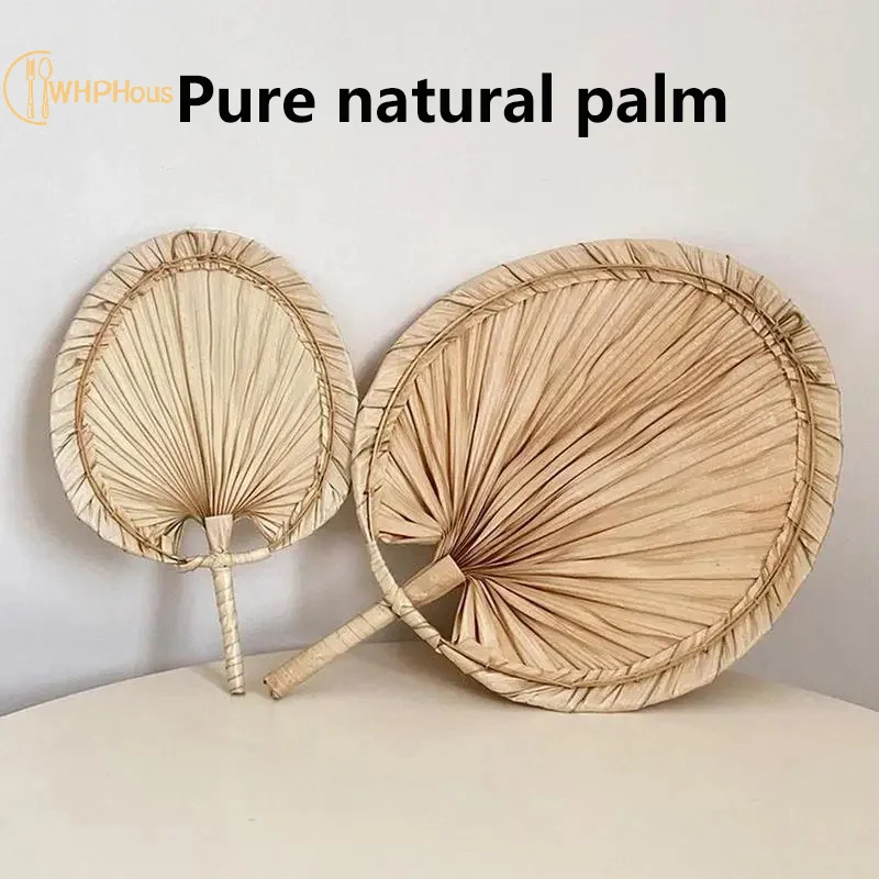 Chinese Style Handmade Fan Retro Natural Bamboo Braided Fan New Summer Cooling Hand Fan Art Crafts Woven Fan Home Decorations