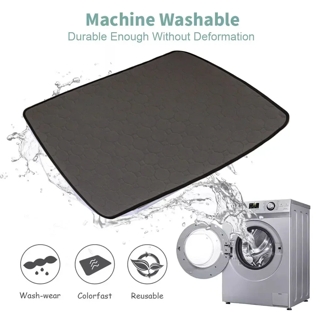 Dog Training Pad Dog Pee Pad Dog Toilet Mat Reusable Washable For Large Dogs Urine Absorbent