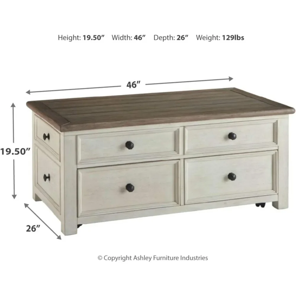 Cute Coffee Table for Living Room Bolanburg Farmhouse Lift Top Coffee Table With Drawers Dining Tables Basses Mesa Lateral Coffe 3