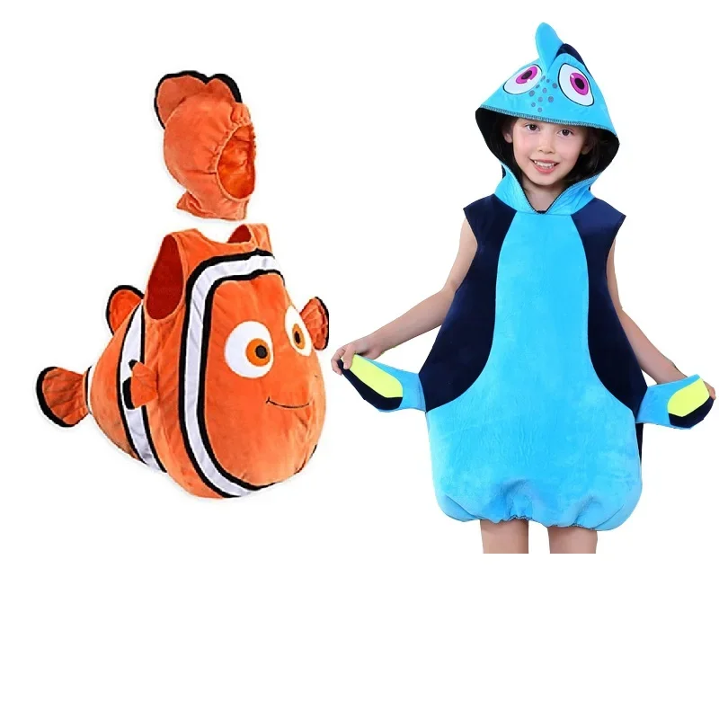 Trovare Nemo Clownfish Costume Cospaly Pixar Film Animato Nemo Baby Abbigliamento Per Bambini Festa Di Natale Di Halloween
