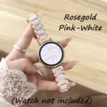 Rosegold Pink White