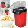 Popcorn Machine Healthy Hot Air Oil Free Corn Popper, Home Small Popcorn Pots Fully Automatic Popcorn Machine Christmas Snacks 1