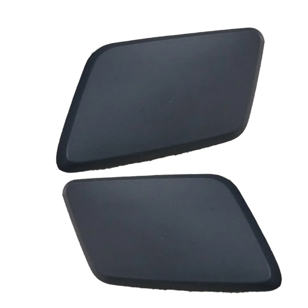 New1PairPrimerRightLeftCarFrontBumperHeadlightWasherCap