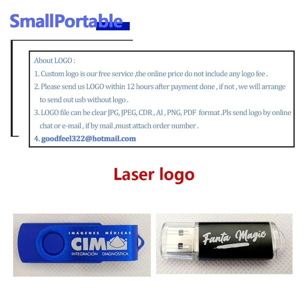 금속 USB 2.0 플래시 드라이브, 펜 드라이브, U 디스크, 메모리 셀, USB 스틱, 선물용, 64GB, 32GB, 16GB, 8GB, 4GB, 10 개/로트