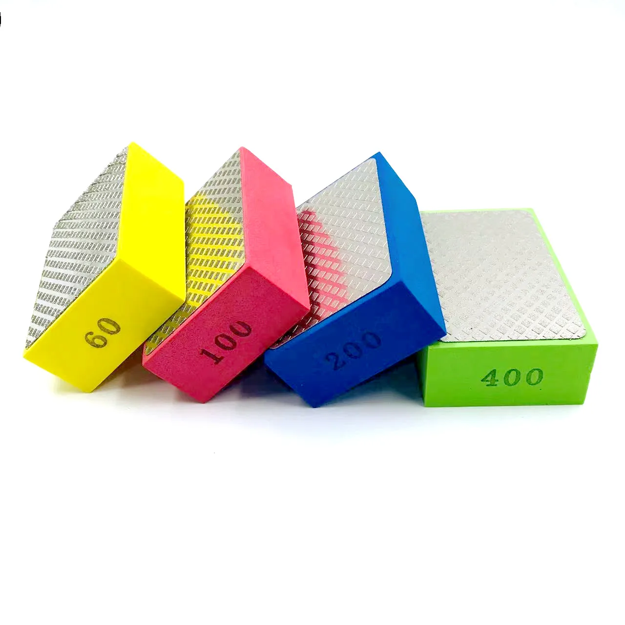 14 Tamponi Lucidatura Diamantati - Per Pietra, Vetro, Piastrelle, 4 Granature - Foto 12