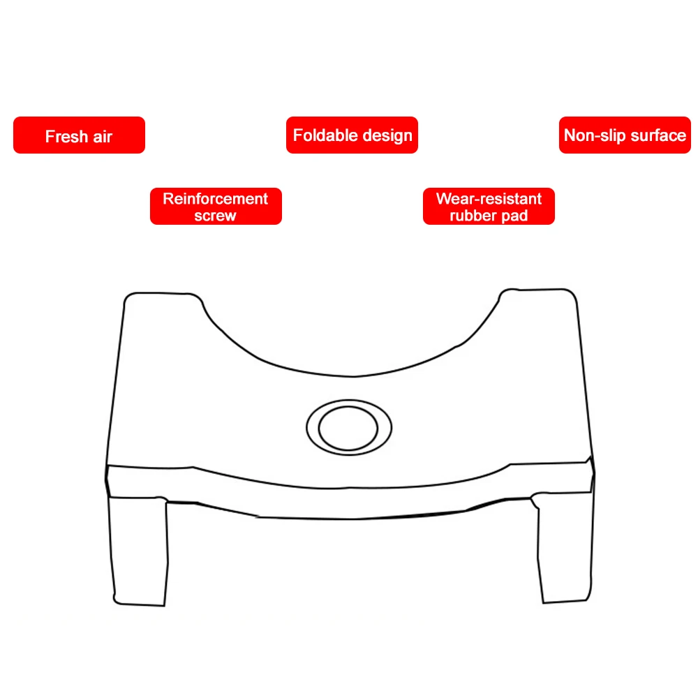 Repose-pieds De Toilette Coordonnants En Plastique Pour Adultes, Repose- pieds De Toilette Épaissis, Piste De Marche, 2 Pièces - Salle De Bains  Chaises Et Tabourets - AliExpress