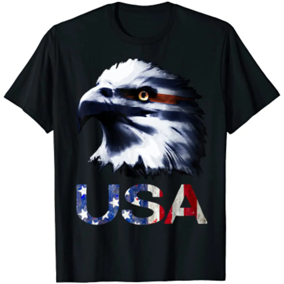 

USA Patriotic Eagle Head 4th of July Independence Day T-Shirt Graphic T Shirts Streetwear Casual Cotton Daily Four Seasons