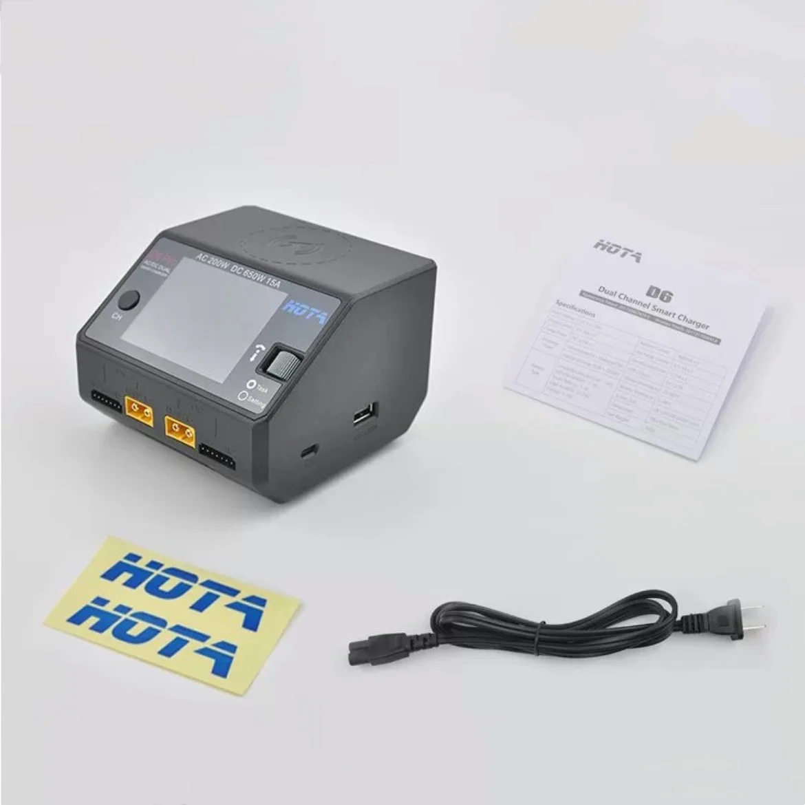HOTA D6 PRO DC 6.5-30V AC100-240V battery charger ，balanced battery charger，charger dc，hota d6 dcbattery charger charger hota thumbnail 3
