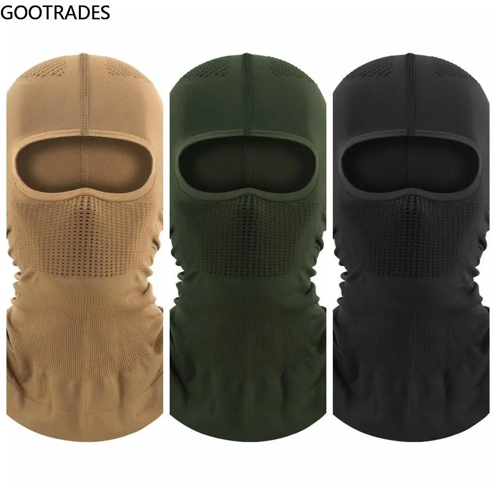 Full Face Cover Cycling Full Face Scarf Ski Cool Balaclava Cap Winter Neck Warmer Windproof Unisex Neck Head Warmer Cap Female