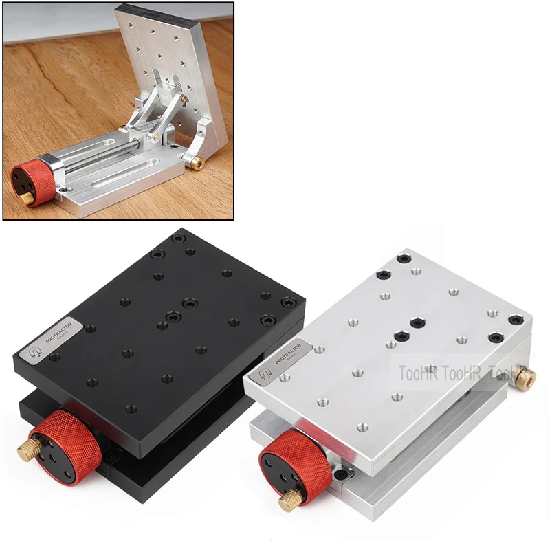 

Fixture Multi Puncher Woodworking Alloy Hole Inclinometer Digital Tilt Angle Aluminum Jig Adjustable Display Positioning Black