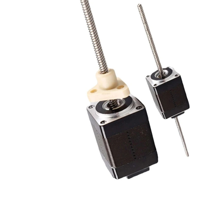 

Customized T-Shaped Wire Rod Stepper Motor 20/28/35/42 Miniature through Linear Screw Motor External Drive Driver