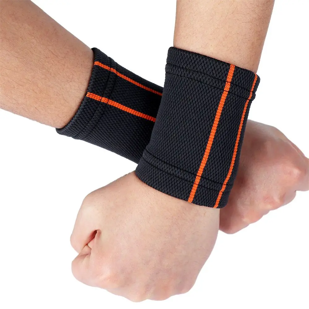 

Breathable Health Massage Protective Gear Left or Right Hand Bracers Wristband Wrap Hand Knitted