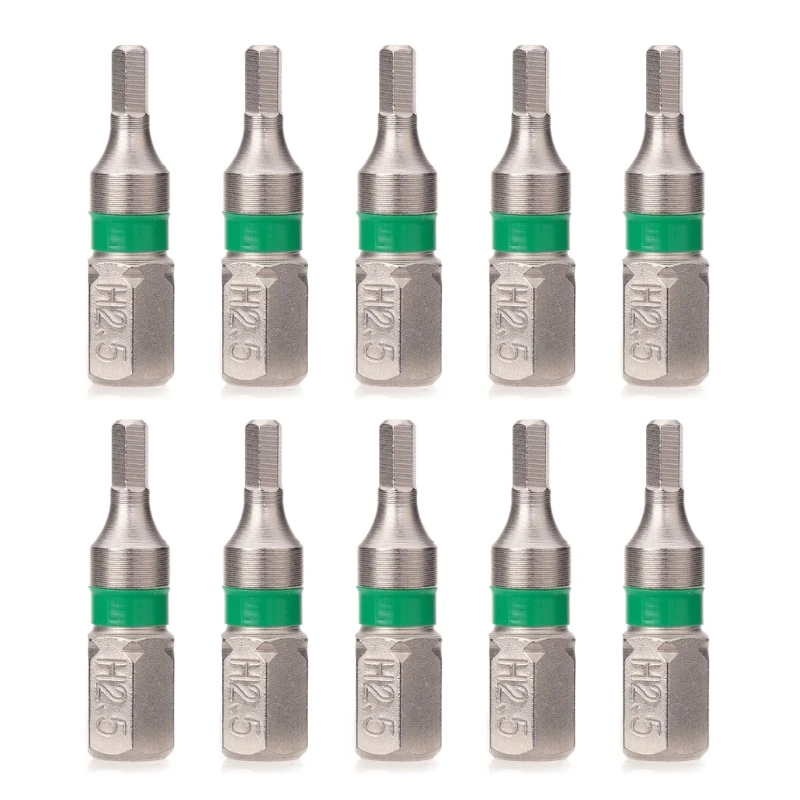 

10pc Essential Screwdriver Bit for Home Workshop 1 4 Shank