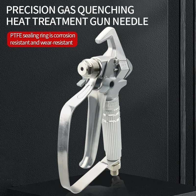 Airless Paint Spray Gun With 4 Nozzle Tips 4 Filters Maximum Pressure 3600 PSI Tool Airless Paint Sprayer Gun