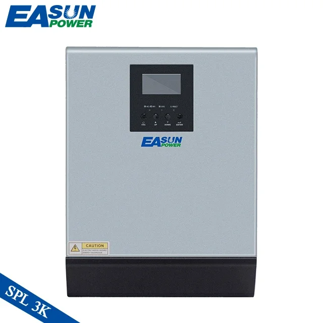 Easun Power 24V 220V 3Kva Off Grid Inverter Onda Sinusoidale Pura 3000W Regolatore Di Carica Solare Inverter Pwm