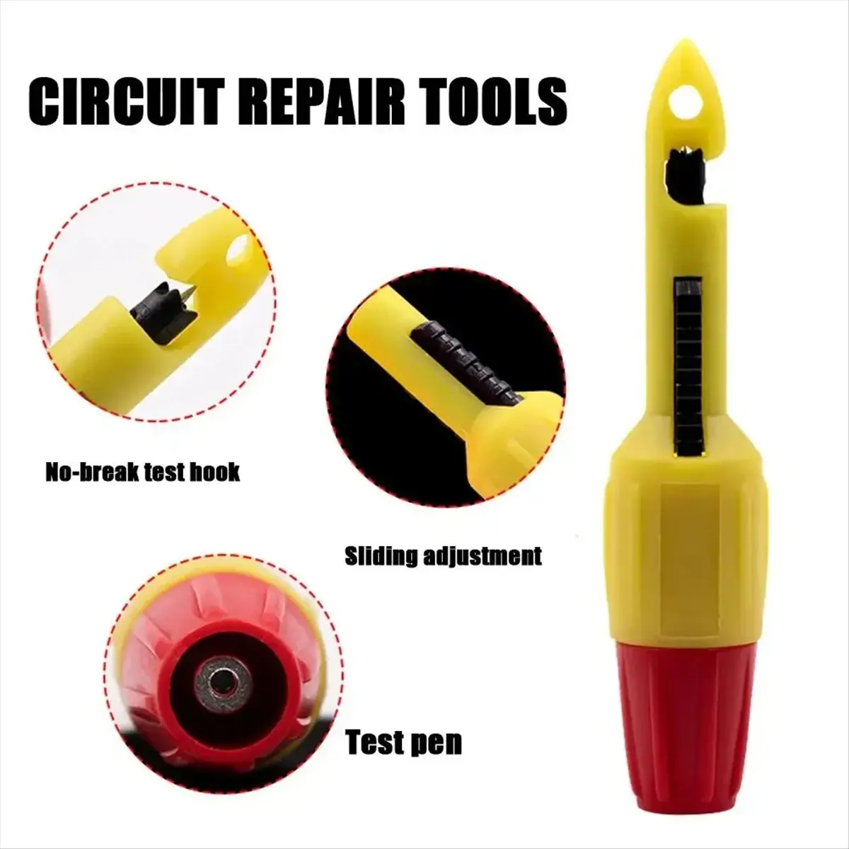 X95-절연선 피어싱 펑처 프로브 테스트 후크 클립 피어싱 펑처 프로브 펑처 프로브 2MM