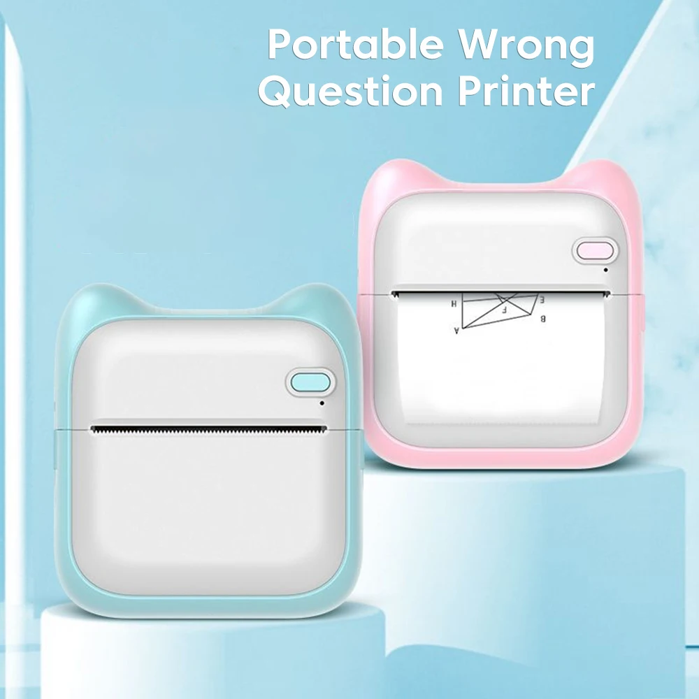 Mini Impressora Etiqueta Impressoras Térmicas Portáteis Inkless Bluetooth Imprimora Portatil Adesivo Papel 57 mm para Android Ios 200dpi A31 - Imagem 5