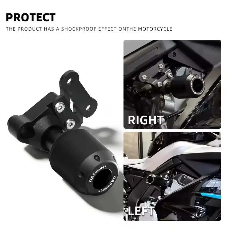 CFMOTO 675SR 675NK 675 오토바이 낙상 방지 프레임 슬라이더 페어링 가드 충돌 패드 보호대 엔진 보호 커버
