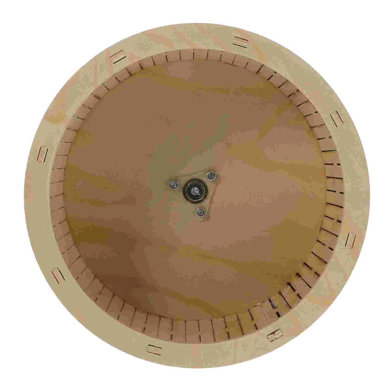 

Wooden Mute Hamster Running Wheel Chinchilla Hamster Wheel Sports Toy Wooden Running Exercise Wheel Plaything