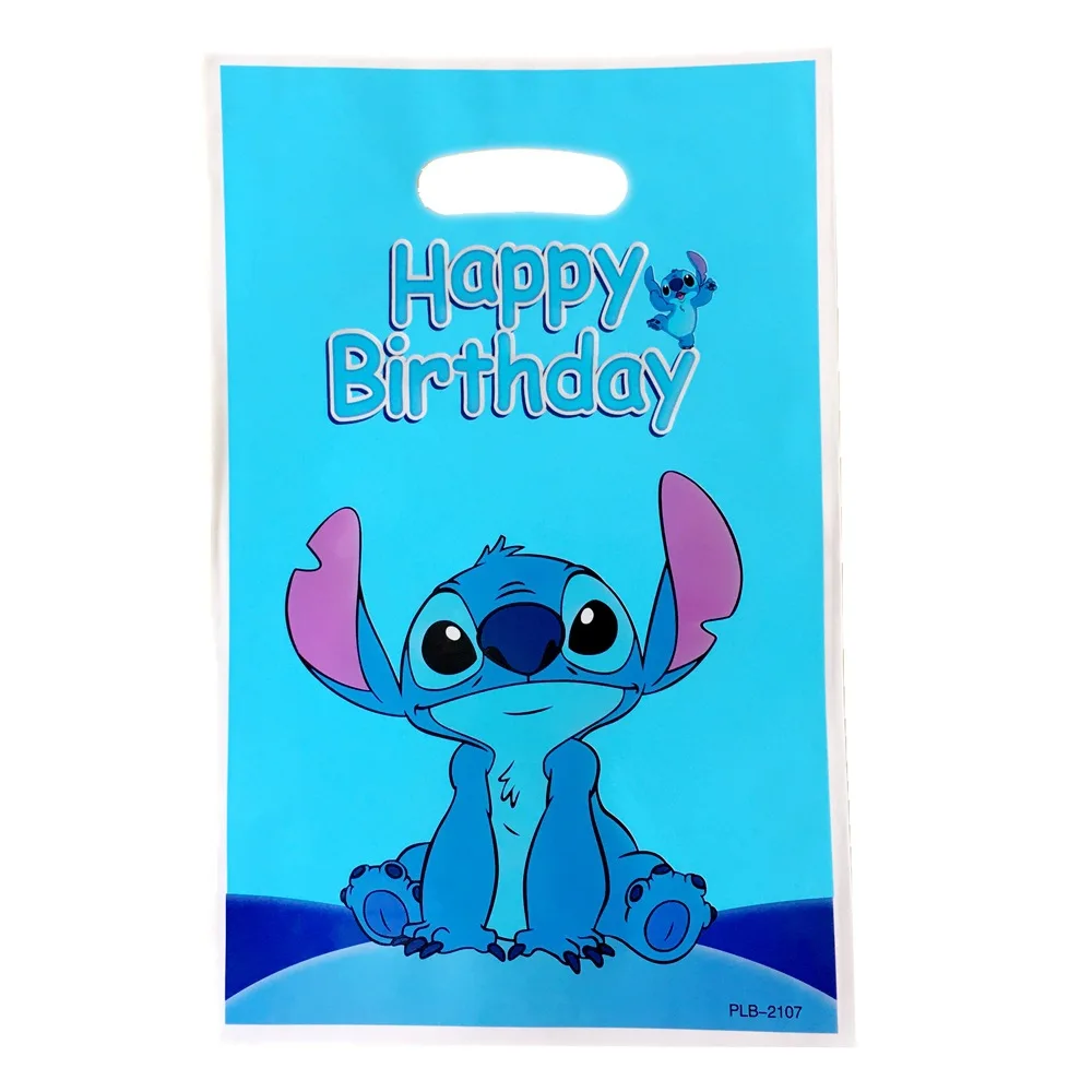 Bolsas de regalo para fiestas de Mickey Minnie Mouse, Frozen, Elsa, Anna, bolsas de plástico para dulces, bolsas de botín para fiestas infantiles, suministros para fiestas de cumpleaños infantiles