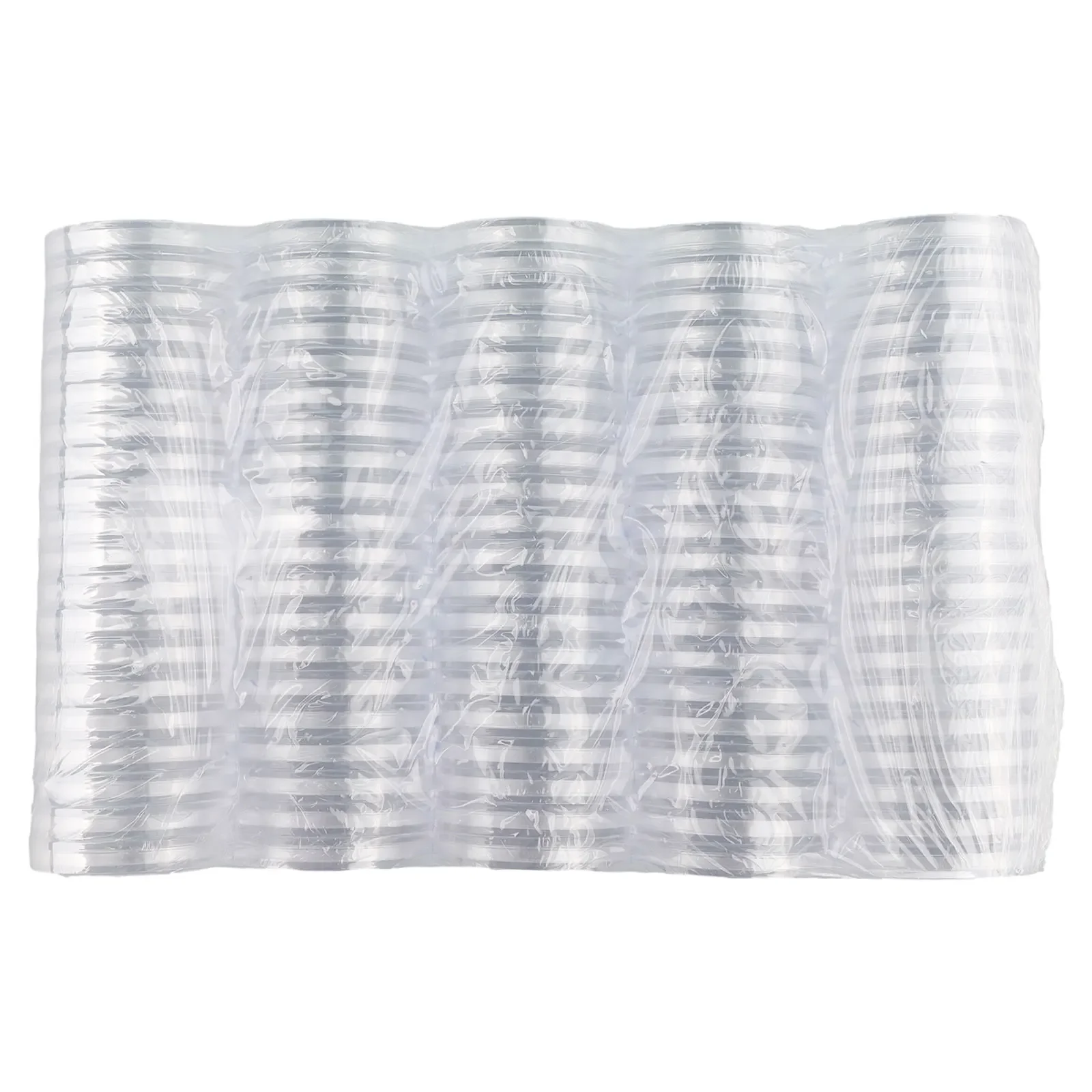 Clear Coin Storage Boxes Collecting Box Case Holders 100pcs 32mm For Coins Storage Capsules Protection Container