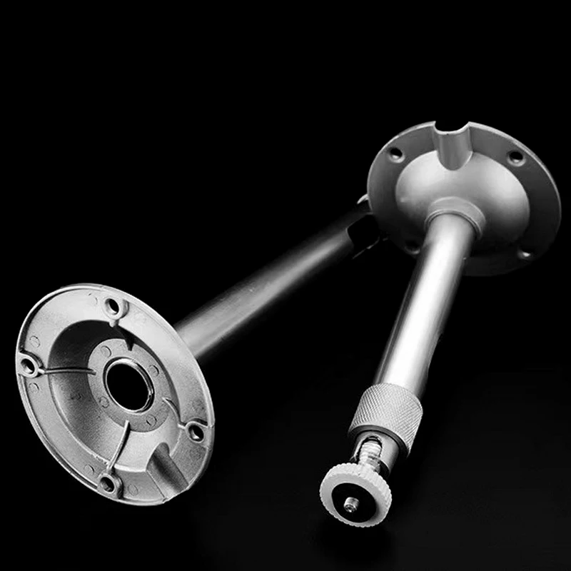 Security Camera Bracket 20-80cm Aluminum Alloy Monitor Telescopic 360 Degree Extension Pole Camera Long