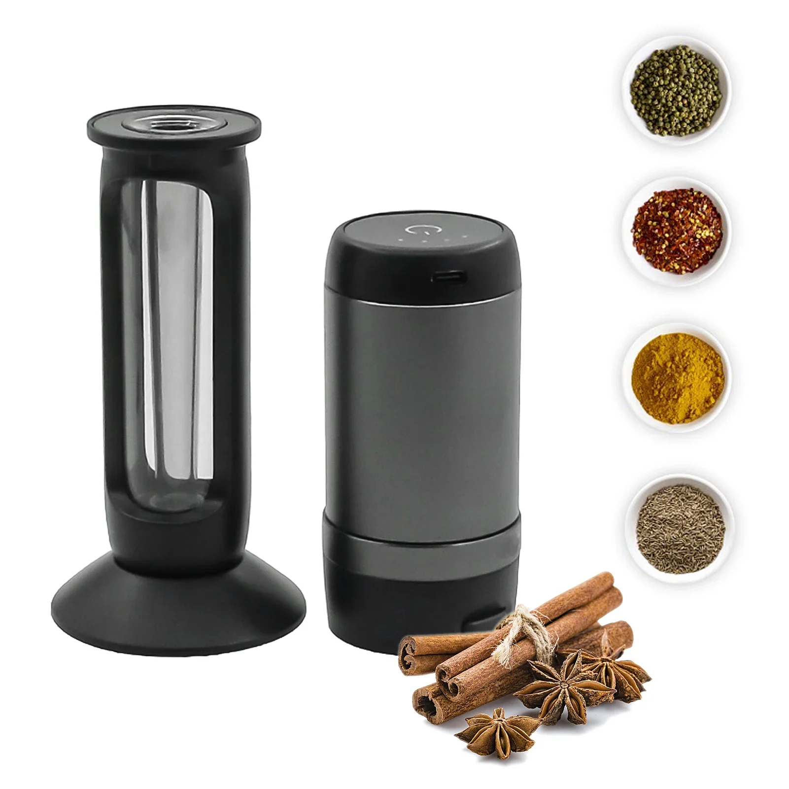 

EVIL SMOKING Electric Grass Smoke Grinder 2 In 1 Automatic Filling Tobacco Rolling Paper Cigarette Rolling Machine for Gift