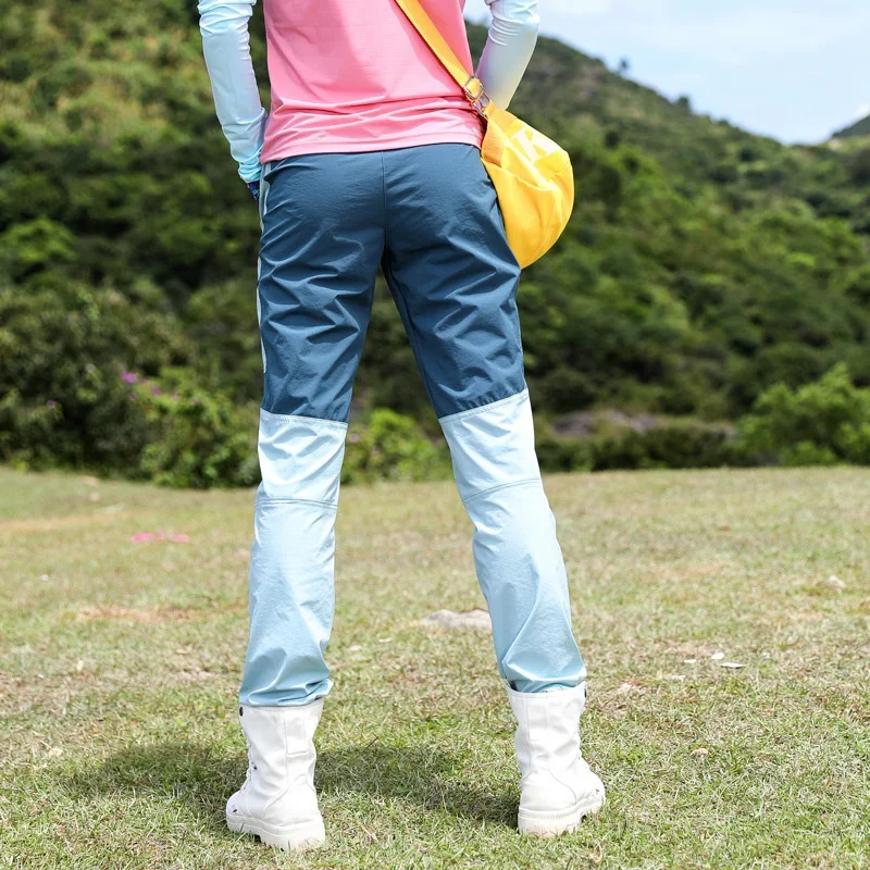 Hiking Pants Lightweight Quick dry Elastic Women Fit Outdoor Hiking Travel Camping Summer Trekking Breathable Trail