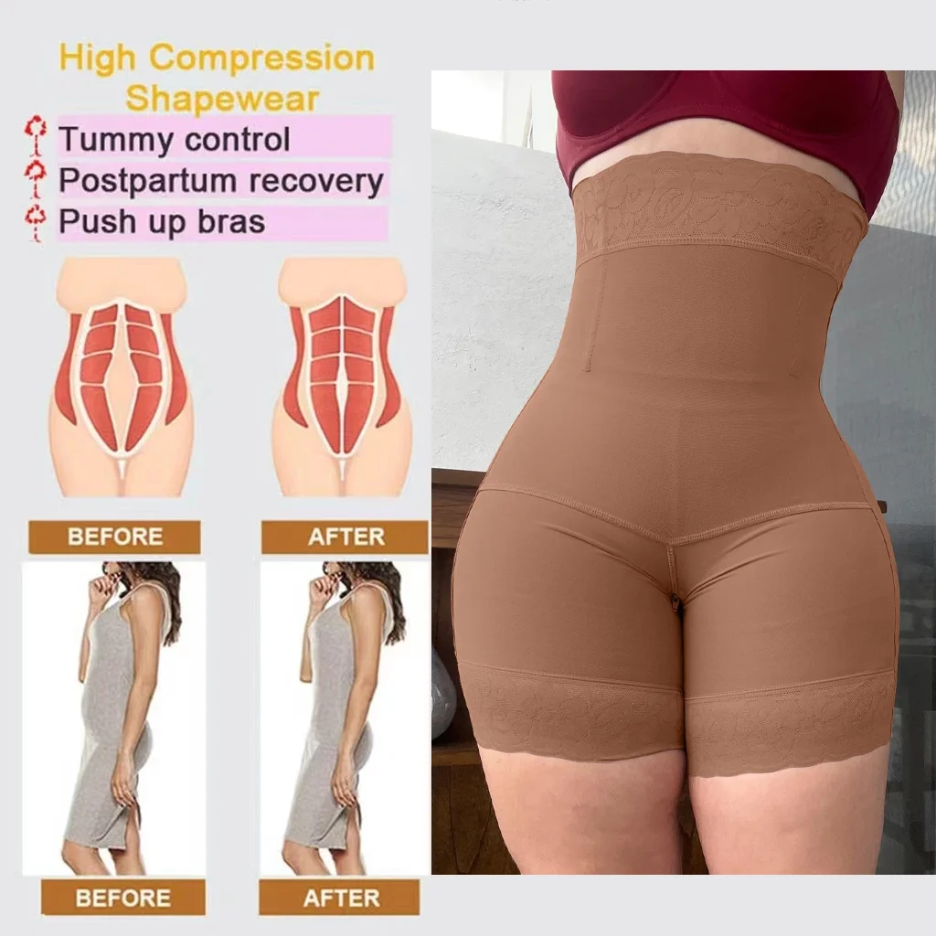 Slimming Butt Lifter Fajas Colombianas Control Panty Underwear Shorts Slimming Body Shaper Shapewear  Waist Trainer Body Shaper