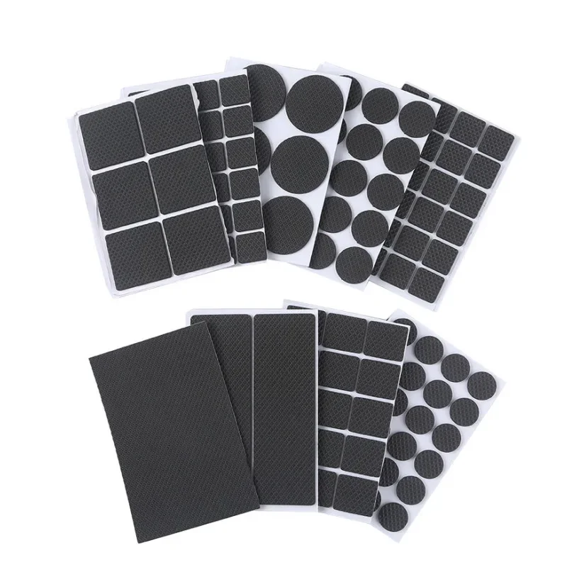 EVA Anti Scratch Furniture Feet Pads 5mm Thick Black