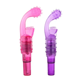 2021 Triple G Spot Vibrator Clitoris Stimulat Massager Finger Vibrator Transparent Beads Female Sex Toys for Women Sex Products 1