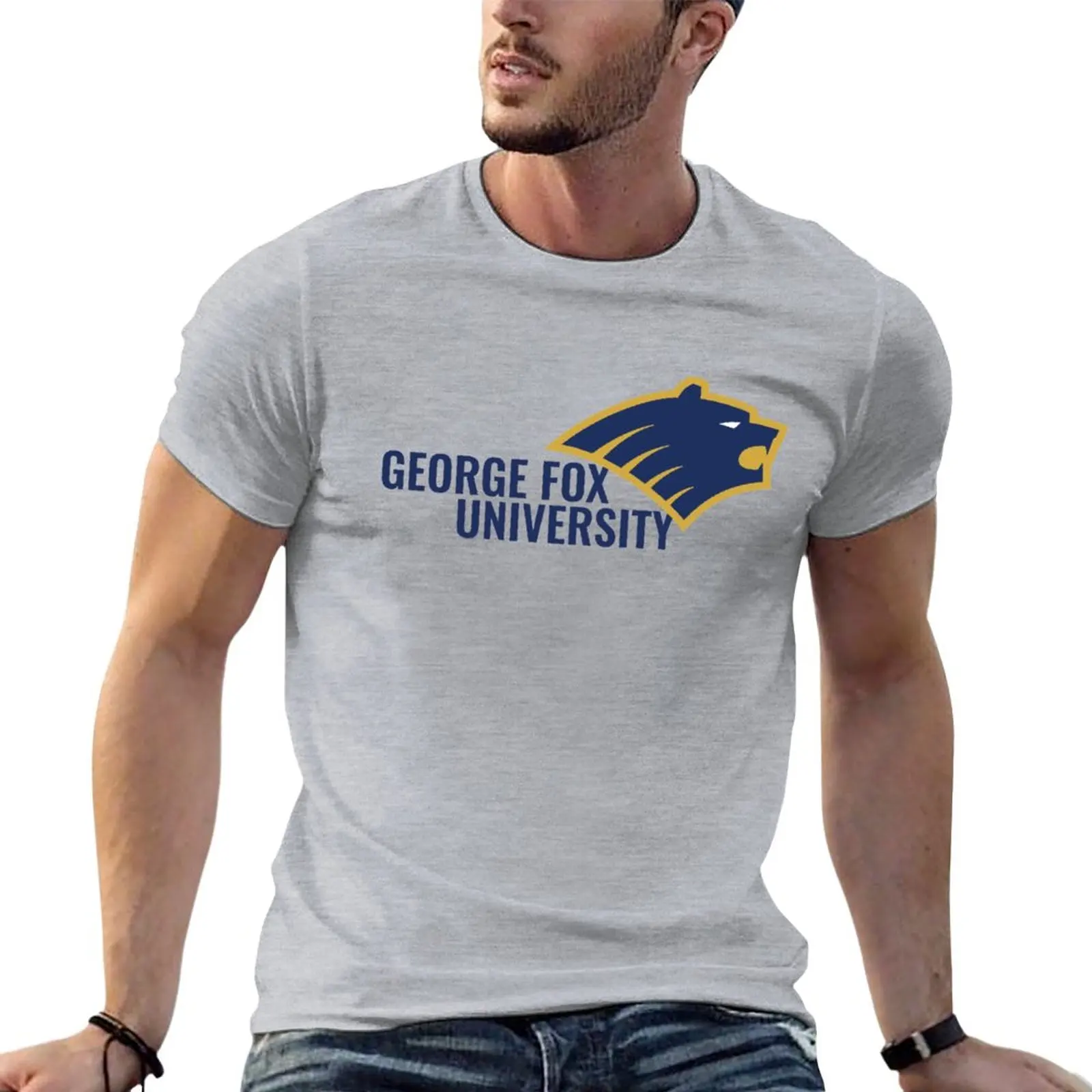 

George Fox University T-Shirt cute clothes Tee shirt anime oversized t shirt men