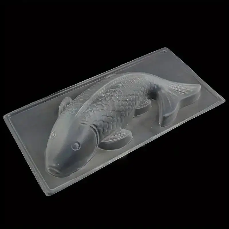 Creative Koi Mold Kitchen Baking Cake Fish Shaped Mold Lucky Koi DIY Mold New Alien Fish Chocolate Food Mold Baking Mold