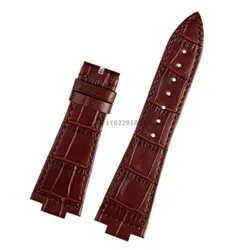 12mm Genuine Leather Sport Watch Strap - Premium Replacement Wristband - 12mm (Brown strap)