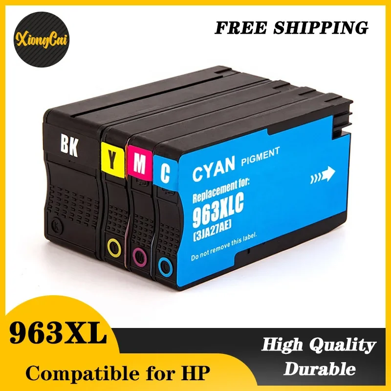 4 Colori Per Hp 963Xl 967Xl 963 967 Xl Per Hp963 Cartuccia D'Inchiostro A Getto D'Inchiostro A Colori Rigenerata Per Stampante Hp Officejet Pro 9010 9