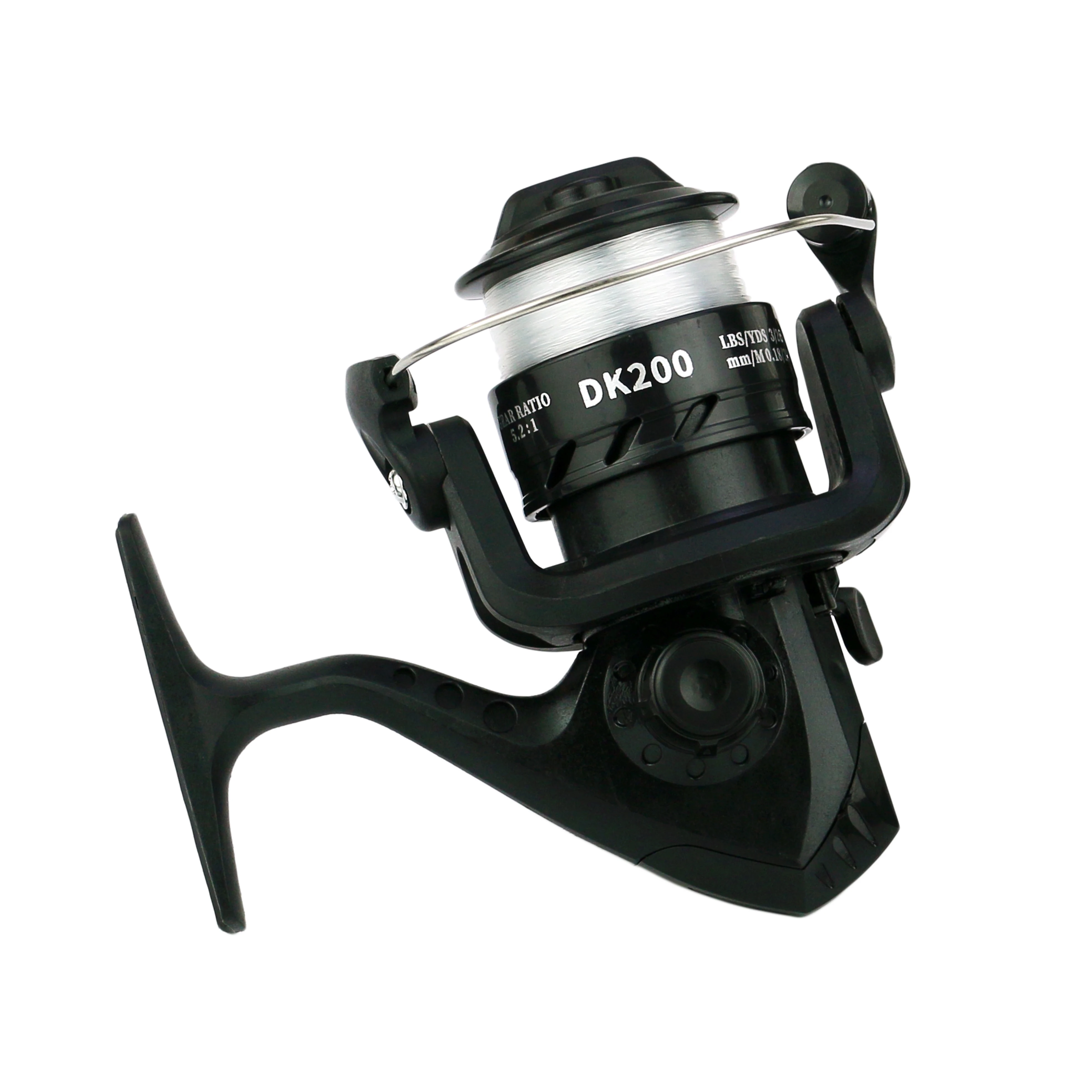 1PCS Ultralight Folding Fishing Reel 5.2:1 Spinning Reel With 60m 0.35mm Fishing Line Large Diameter Line Roller Casting Wheel V