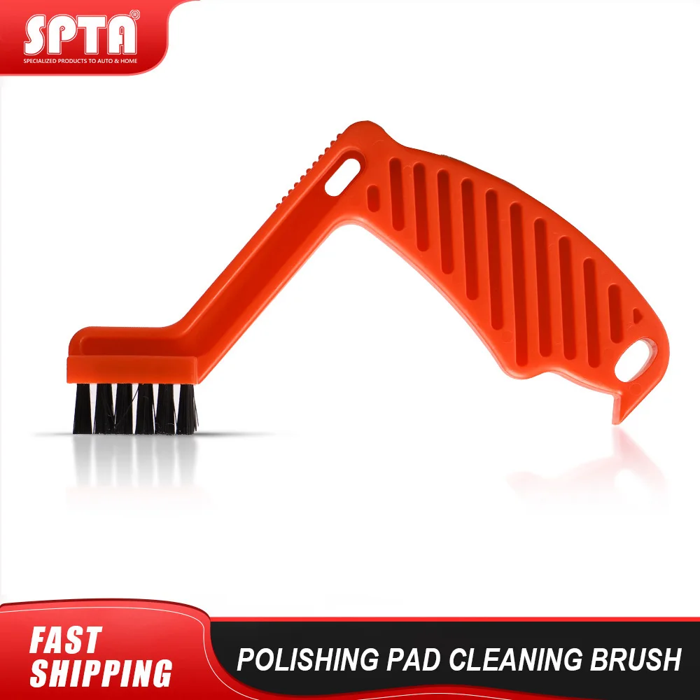 

(Single Sale) SPTA Polishing Disc Buffing Sponge Pads Cleaning Brush Remove Wax Residue Conditioning Foam Pad Tool