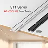 ST1 Series Ultra Thin Aluminum Magnetic Track Light 6mm No Cell Required High Hardness Modern Extremely Simple Flexible Fixture 4