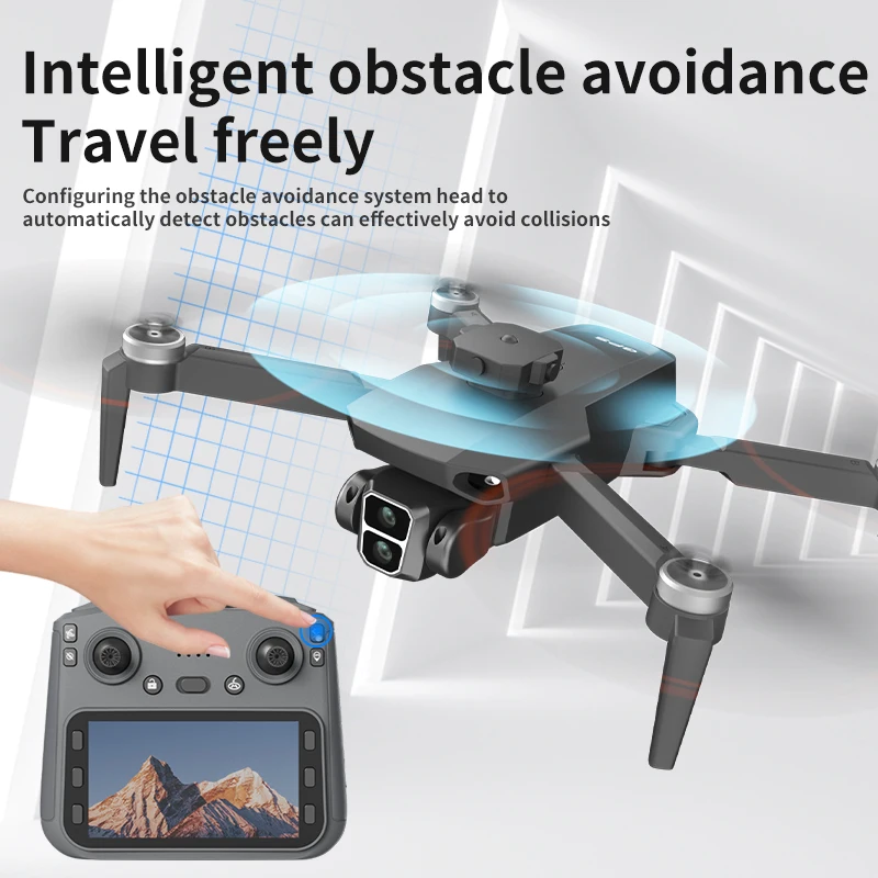 Drone GPS L106-1 4K HD Caméra WiFi 5G Moteur Brushless Évitement Obstacles