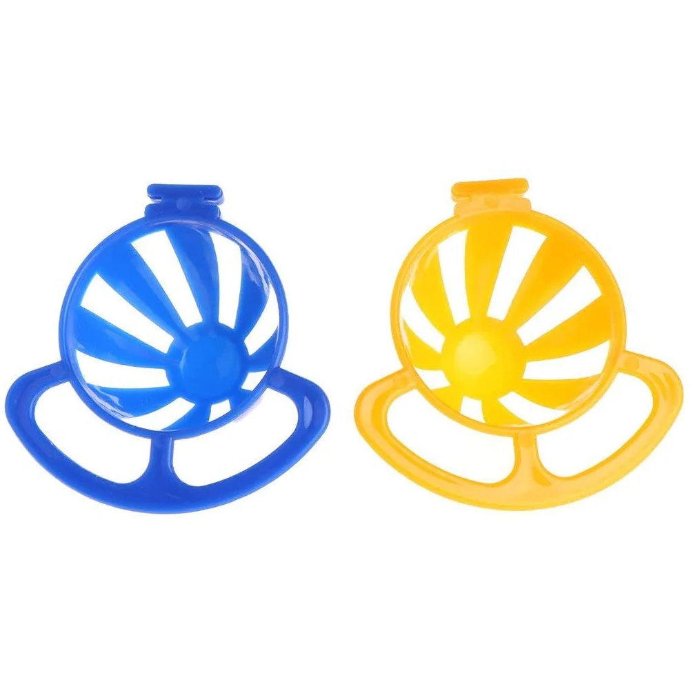 

2pcs Creative Bird Feeder Bird Cage Accessory for Parrot (Random Color)