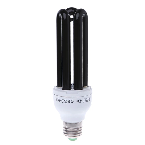 E27 15/20/30/40W UV 자외선 형광 블랙 라이트 CFL 전구 램프 220V 2