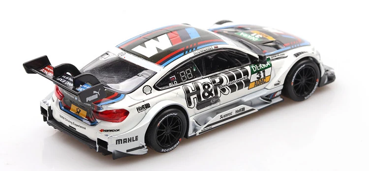 1:43 M4 DTM Le Man Racing Diecast Vehicles Model Gift Cars For Kid Toy With display box Collection car model monster truck lego