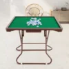 20562-ca4ebd.jpg Mahjong Table with 4 Cup Holders&4 Drawers for 4 People, Foldable Portable Square Mahjong Table for Various Sorts of Table Games