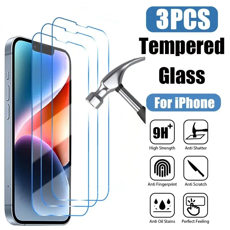 Displayschutzfolie Für IPhone Modelle 8 Bis 16 – 9H Hartglas, Kratzfest & Transparent Displayschutzfolie Für IPhone Modelle 8 Bis 16 – 9H Hartglas, Kratzfest & Transparent